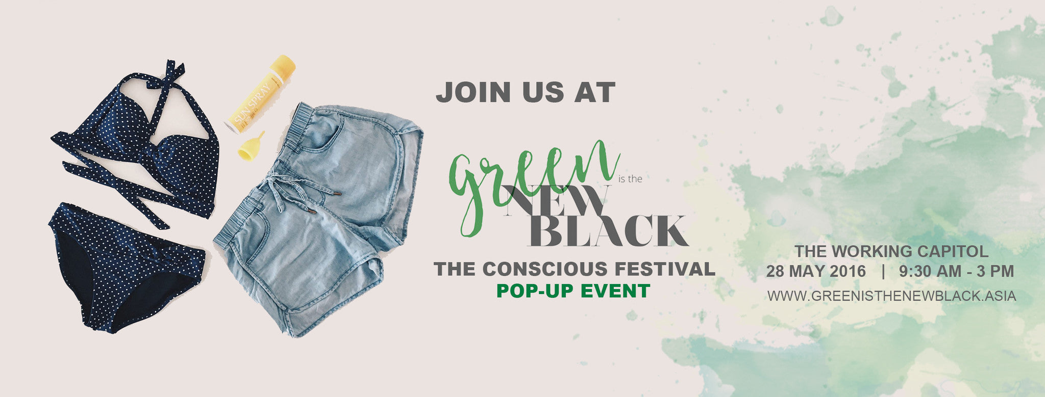 Green is the New Black Pop-Up